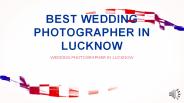 Wedding Photographer in Lucknow