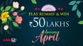 Play rummy and win 50 Lacs in Awesome April PowerPoint PPT Presentation