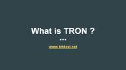 What is TRON ?