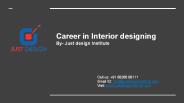 Career in interior designing