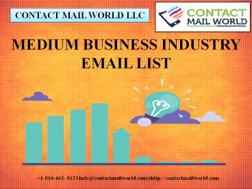 MEDIUM BUSINESS INDUSTRY EMAIL LIST
