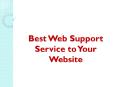 Best Web Support Service to Your Website PowerPoint PPT Presentation
