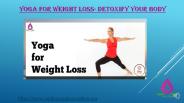 yoga for weight loss
