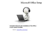 Microsoft Office Setup