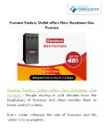 Furnace Factory Outlet offers New Goodman Gas Furnace PowerPoint PPT Presentation