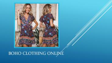 Shop Boho Clothing Online | Bahia Blue Boutique