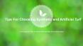 Tips for searching best synthetic grass PowerPoint PPT Presentation