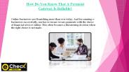 trusted eCheck merchant platform United States