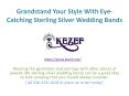 Grandstand your style with eye catching sterling silver wedding bands PowerPoint PPT Presentation