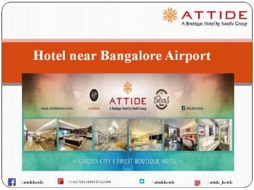 Hotels near Bangalore Airport