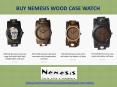 Wood Case Watch PowerPoint PPT Presentation