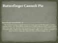 Butterfinger Cannoli Pie PowerPoint PPT Presentation