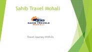 Sahib Travel Mohali