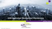 ADM Application Development Maintenance