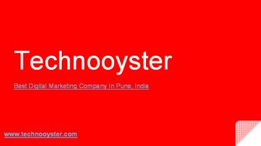 Digital Marketing Company In Pune, India