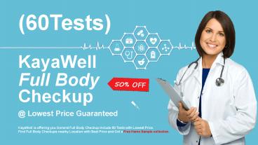 Full Body Checkup Low Price