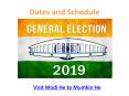 Lok Sabha Elections 2019 Dates PowerPoint PPT Presentation