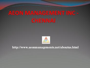 (*Aeon*) Management Inc Chennai Reviews (((velachery)))