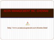 ((***Aeon**)  Management Inc Chennai Reviews ((Velachery)00
