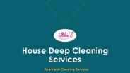 House Deep Cleaning Services | Sparklean