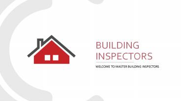 Building Inspectors | masterbuildinginspectors