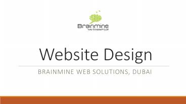 Website designing services in Dubai