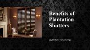 Benefits of Plantation Shutters