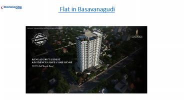 Flat in Basavanagudi