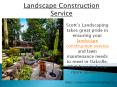 Landscape Construction Service PowerPoint PPT Presentation
