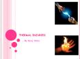 THERMAL INJURY PowerPoint PPT Presentation