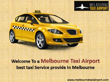 How To Book Taxi For Melbourne Airport