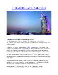 Dubai Educational Tour | College Tour | Educational Tour Operator PowerPoint PPT Presentation