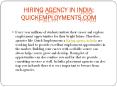 Best Hiring agency India PowerPoint PPT Presentation