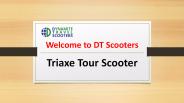 Enhance Mobility Triaxe Tour Folding Mobility Travel Scooter