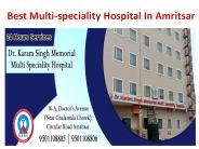 Best multi-speciality Hospital (1)
