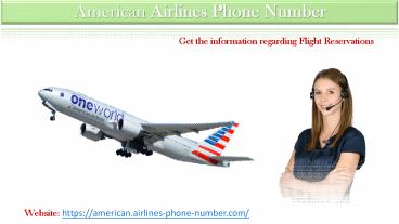 American Flight Helpline Number| Call toll Free