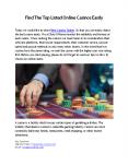 Find The Best Online Casinos (1) PowerPoint PPT Presentation