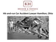 Hit And Run Car Accident Lawyer Hamilton, Ohio