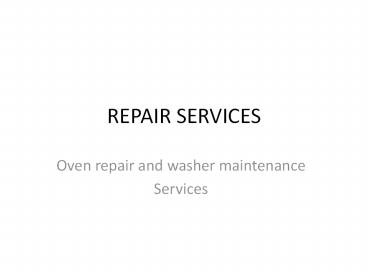 Commercial Appliance Repair Houston TX