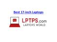 Best 17-inch Laptops PowerPoint PPT Presentation