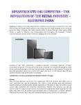 Advantech UTC-542 Computer – The Revolution Of The Retail Industry - Alltronix India PowerPoint PPT Presentation