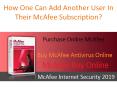 How One Can Add Another User In Their McAfee Subscription? PowerPoint PPT Presentation