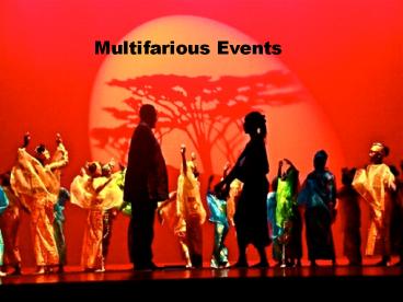 Top Multifarious Event Company in Delhi NCR