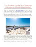 The Growing Popularity of Estepona Real Estate - Butterfly Residential PowerPoint PPT Presentation