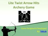 Lite Twist Arrow Hits Archery Game