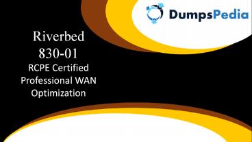 830-01 Practice Dumps