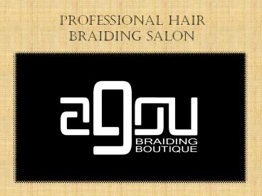 braiding hair salons near Charlotte