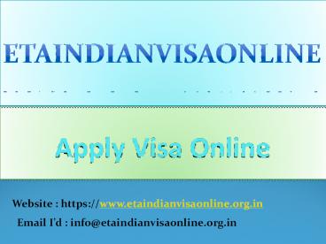 Apply Visa Online | Online Visa Application (1)