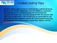 Best Croatian Sailing Trips PowerPoint PPT Presentation