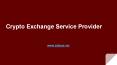 Cryptocurrency Exchange Solutions Provider PowerPoint PPT Presentation